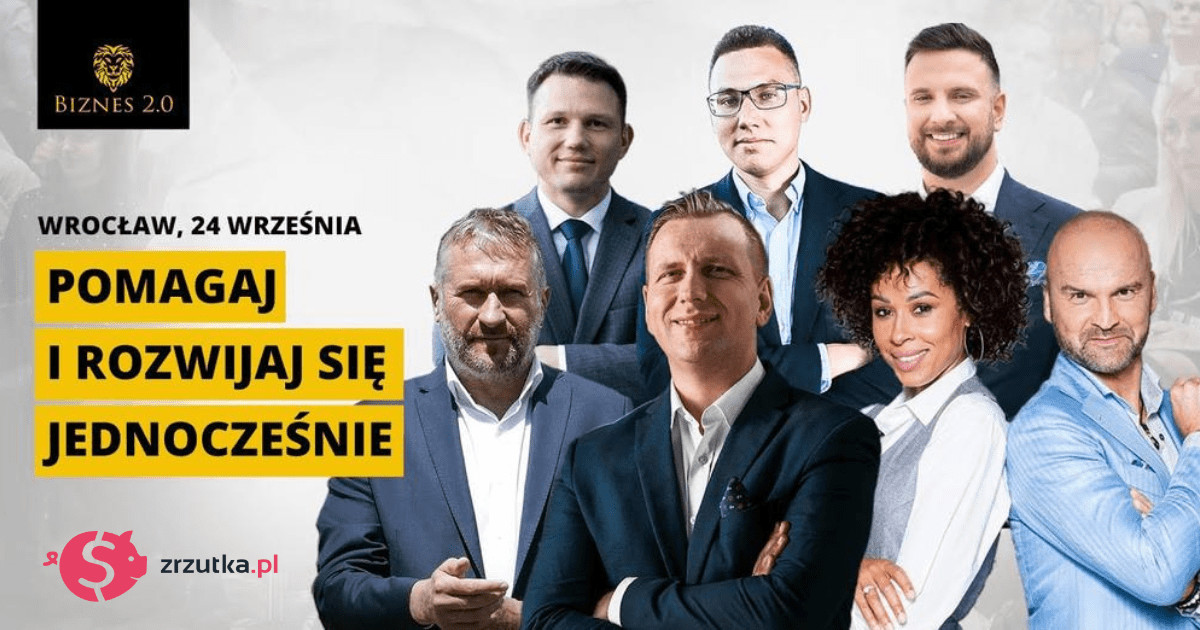 Zrób coś dla siebie, zrób coś dla świata! Weź udział w charytatywnej konferencji “Biznes 2.0”