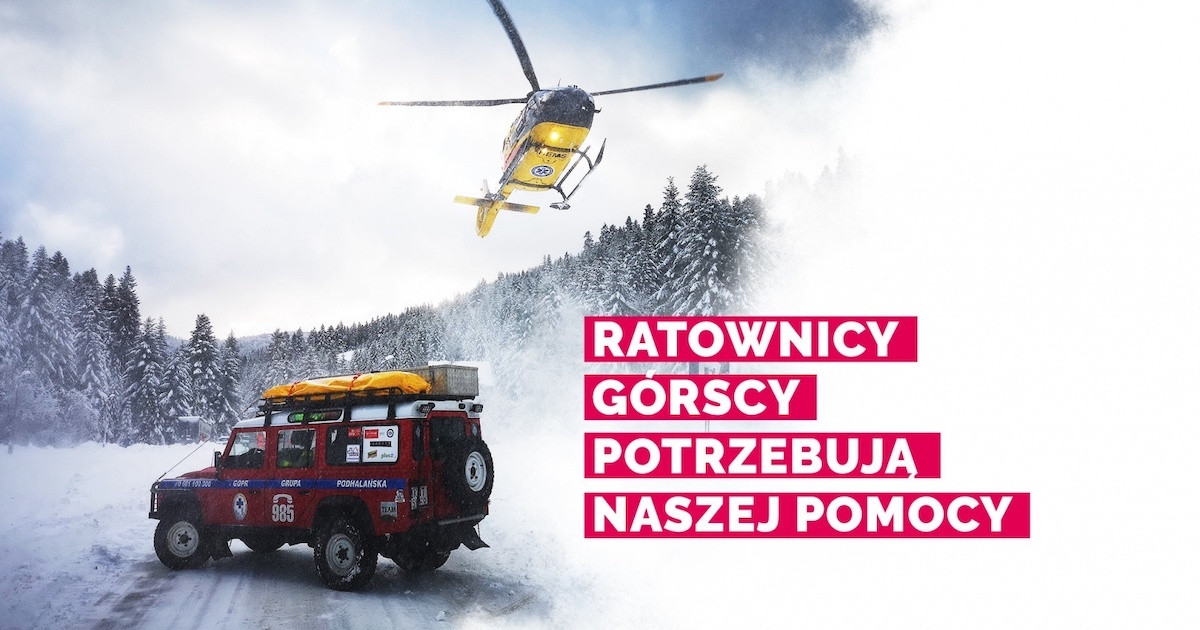 Spektakularna zbiórka pięniędzy dla GOPR!