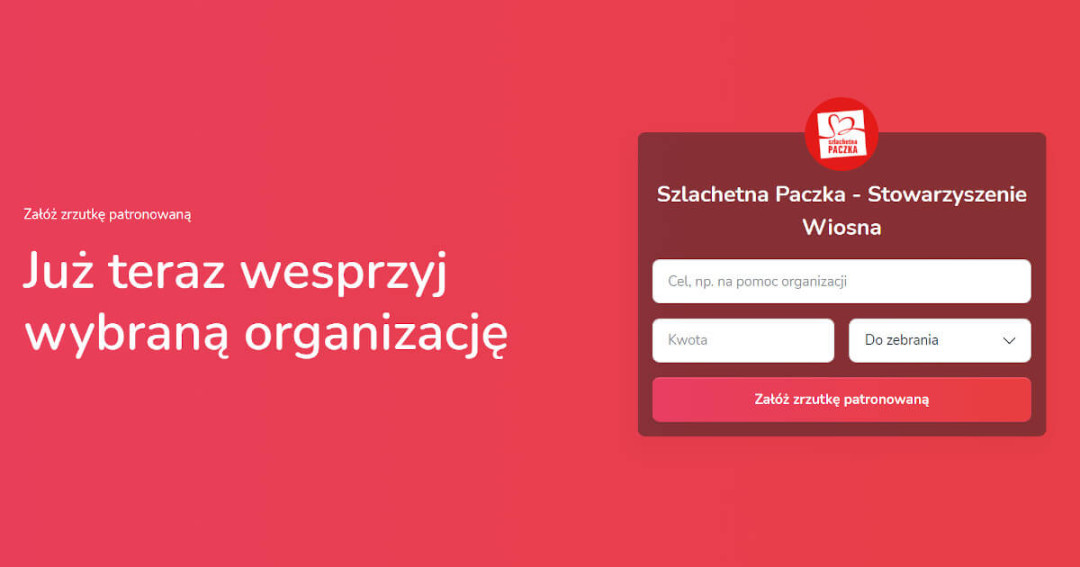 Wspieraj Szlachetną Paczkę bez wychodzenia z domu!