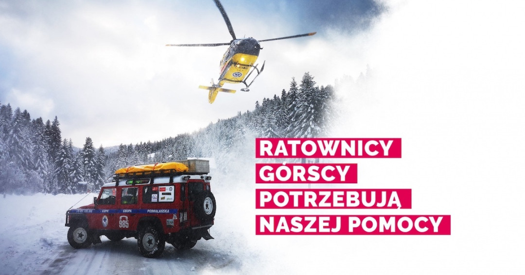 Spektakularna zbiórka pięniędzy dla GOPR!