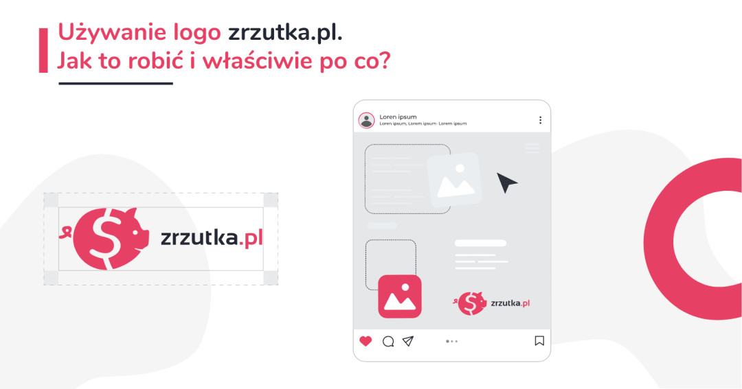 Używanie logo zrzutka.pl - jak to robić i właściwie po co?