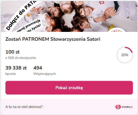 Widok przykładowego widgetu
