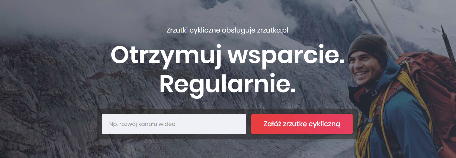 Zrzutka.pl prezentuje “zrzutki cykliczne”.