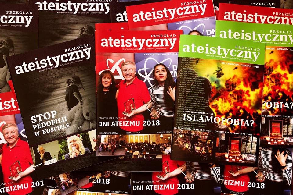 Roczna prenumerata kwartalnika "Przegląd Ateistyczny"