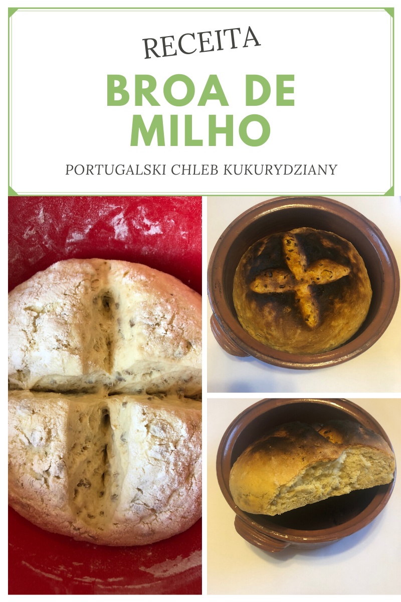 Tajemny przepis na portugalski chce kukurydziany Broa de Milho