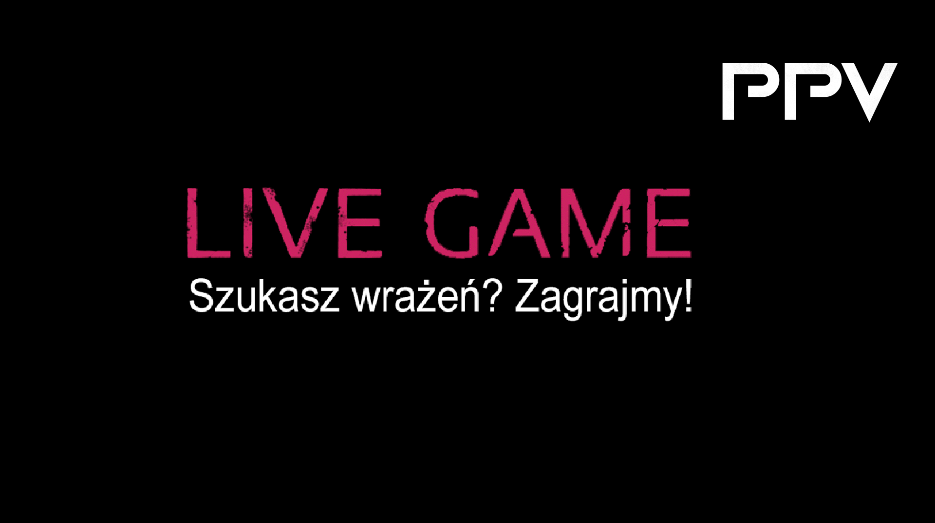 Dedykowane zaproszenie do transmisji turnieju LIVE GAME na żywo!