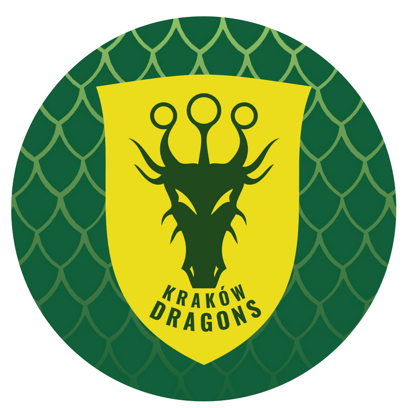 Przypinka Kraków Dragons