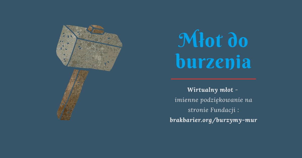 Wirtualny młot do burzenia muru